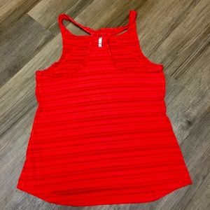 Zella red sleeveless